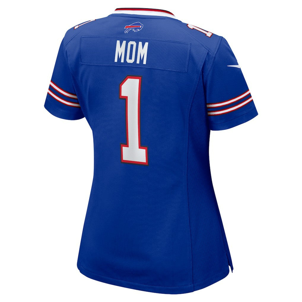 Number 1 Mom Buffalo Bills Women's Game Jersey - Royal Jerseys