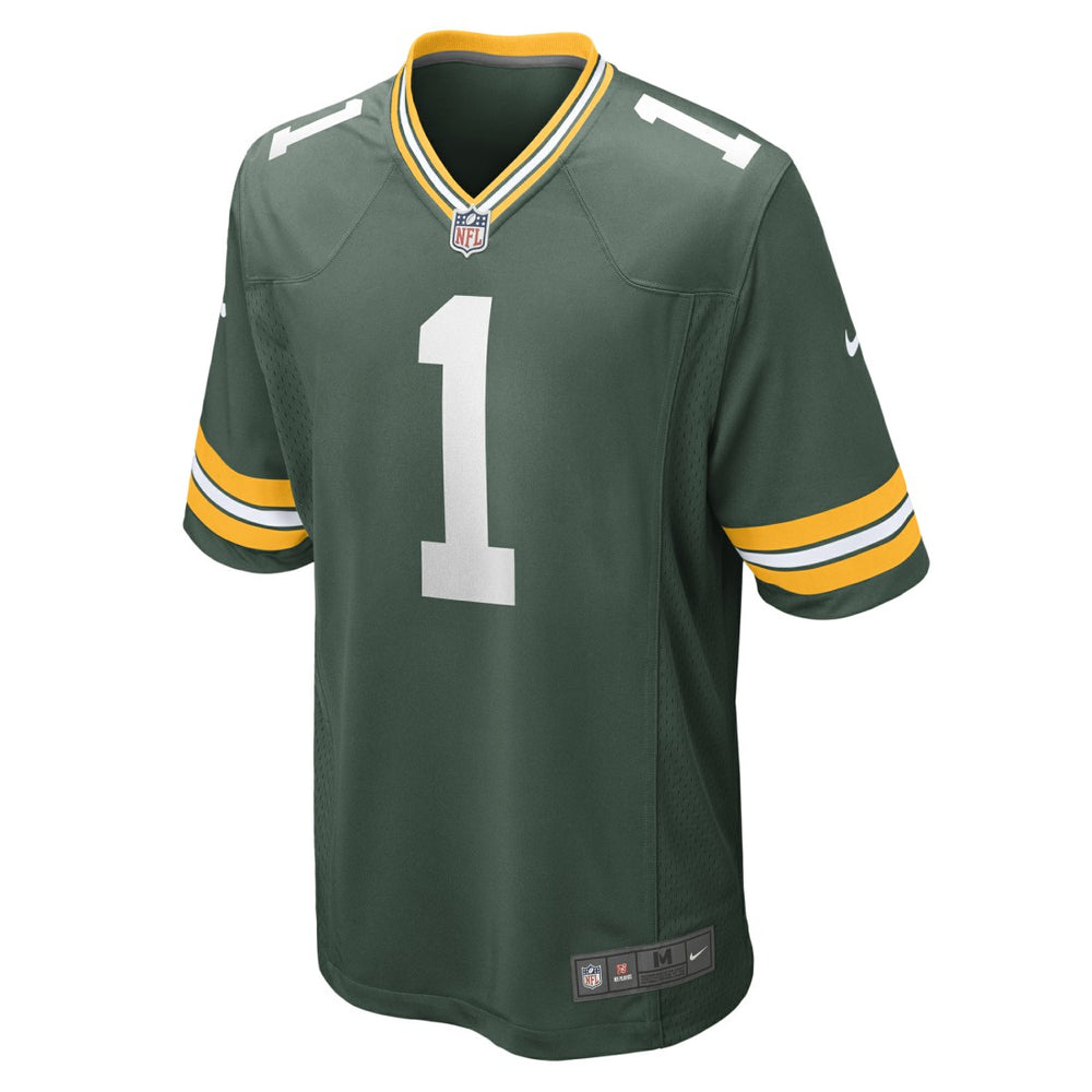 Number 1 Dad Green Bay Packers Game Jersey - Green Jerseys