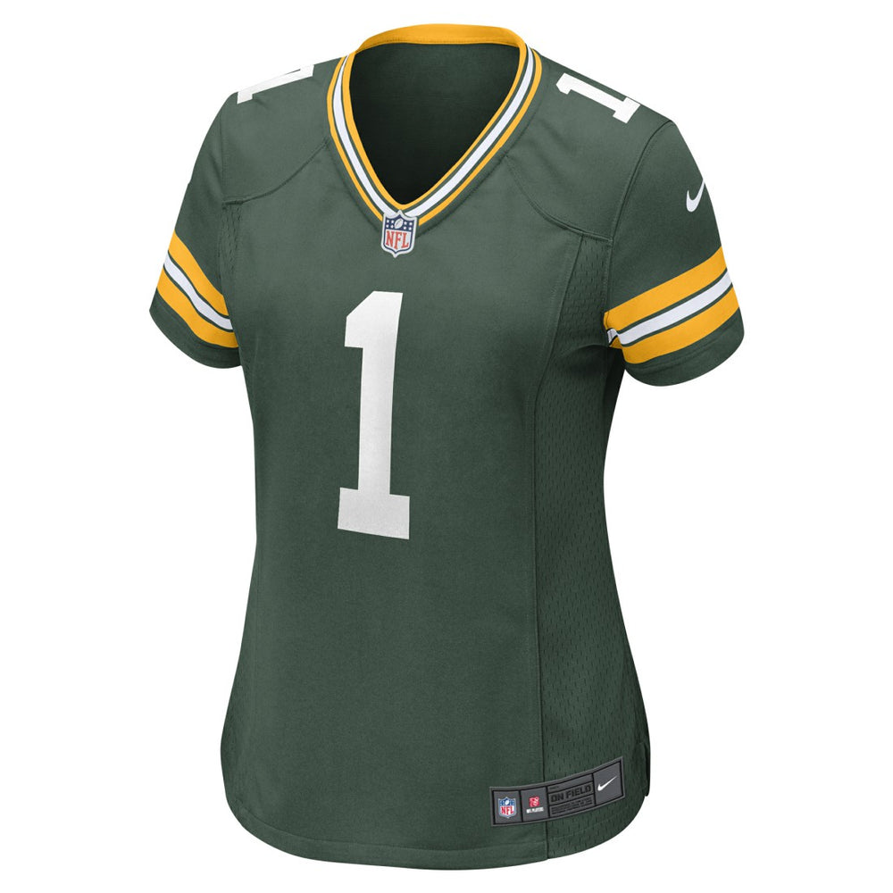 Number 1 Mom Green Bay Packers Women's Game Jersey - Green Jerseys