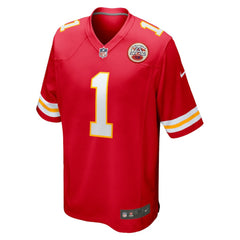 Number 1 Dad Kansas City Chiefs Game Jersey - Red Jerseys