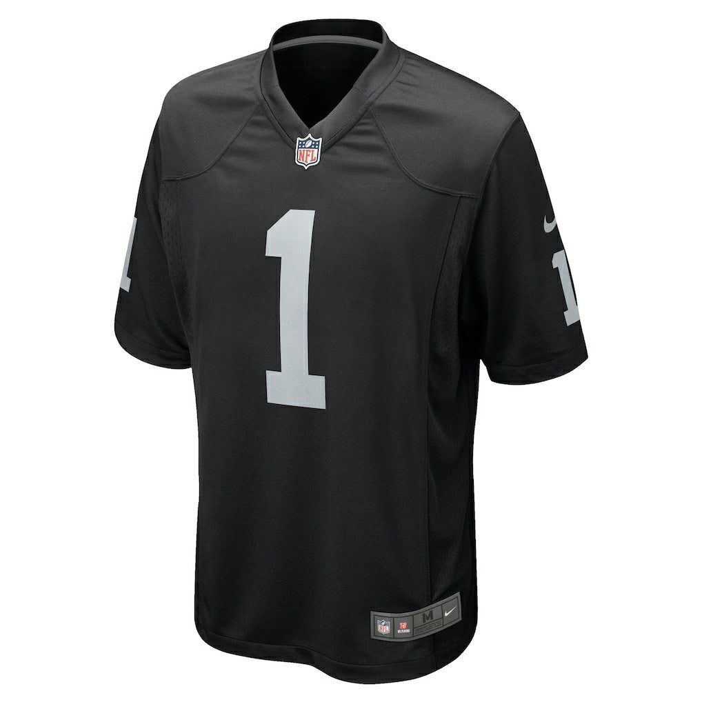 Number 1 Dad Las Vegas Raiders Game Jersey - Black Jerseys