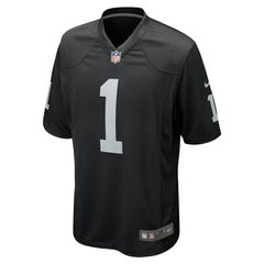 Number 1 Dad Las Vegas Raiders Game Jersey - Black Jerseys