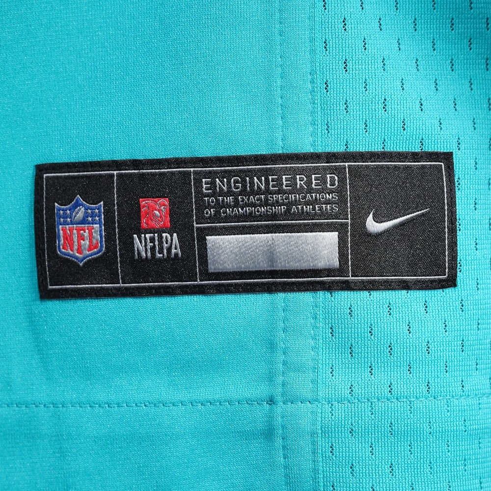 Number 1 Dad Miami Dolphins Game Jersey - Aqua Jerseys