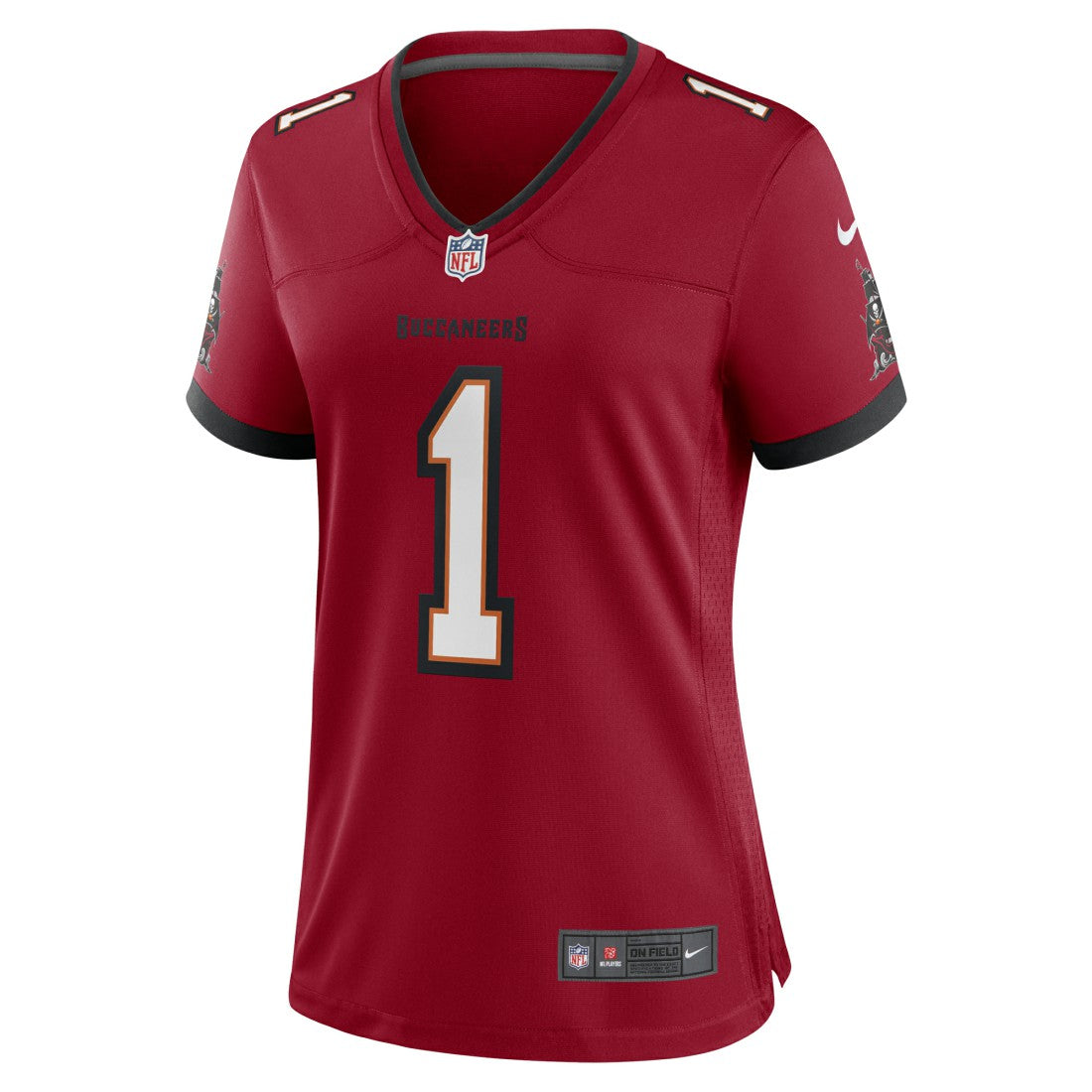 Number 1 Mom Tampa Bay Buccaneers Women's Game Jersey - Red Jerseys