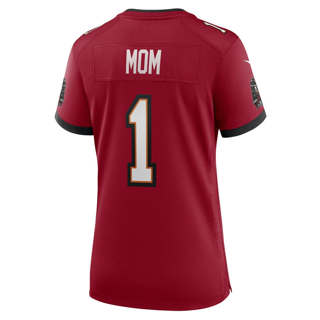 Number 1 Mom Tampa Bay Buccaneers Women's Game Jersey - Red Jerseys