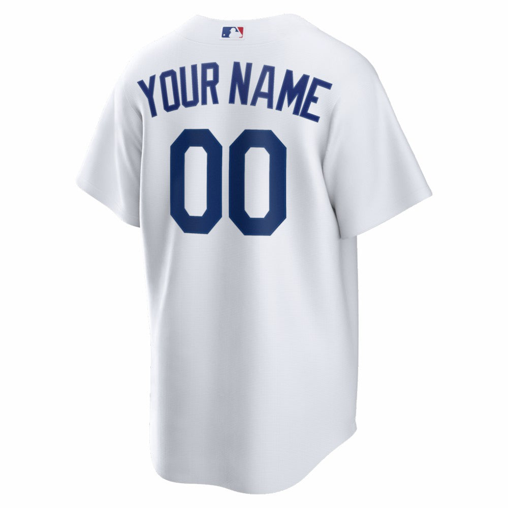 Los Angeles Dodgers Nike Home Replica Custom Jersey - White Jerseys