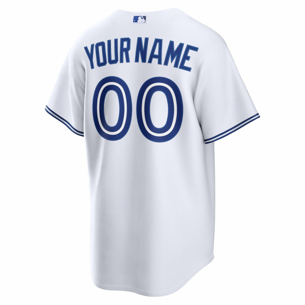 Toronto Blue Jays Nike Home Replica Custom Jersey - White Jerseys