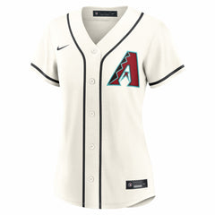Arizona Diamondbacks Nike Women's Home Replica Custom Jersey - Cream Jerseys