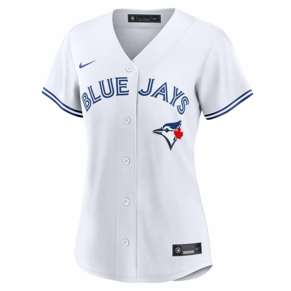 Toronto Blue Jays Nike Women's Home Replica Custom Jersey - White Jerseys