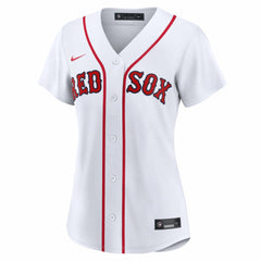 Boston Red Sox Nike Women's Home Replica Custom Jersey - White Jerseys