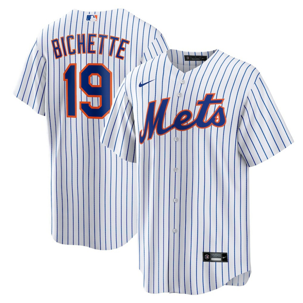 Bo Bichette New York Mets Nike Home Replica Jersey - White Jerseys