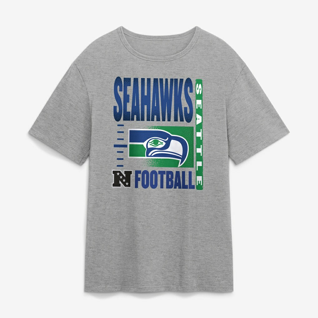 Seattle Seahawks Classic Legacy T-Shirt - Steel T-shirts