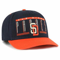 San Diego Padres '47  Double Headed Baseline Hitch Adjustable Hat - Navy Hats