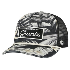 San Francisco Giants '47 Tropicalia Trucker Hitch Adjustable Hat - Black Hats