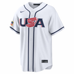Roman Anthony USA Baseball Nike 2026 World Baseball Classic Home Stadium Jersey - White Jerseys