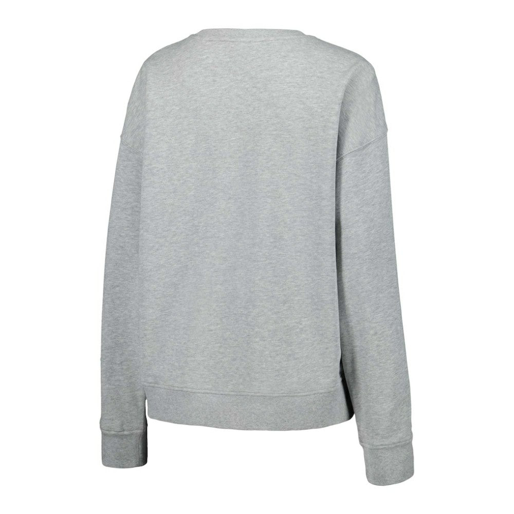 Terez MLB Women's Baseball Field Pullover Sweatshirt - Gray Pullover