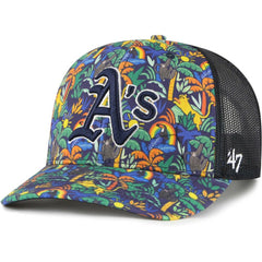 Athletics '47 Youth Jungle Gym Adjustable Trucker Hat - Navy Hats
