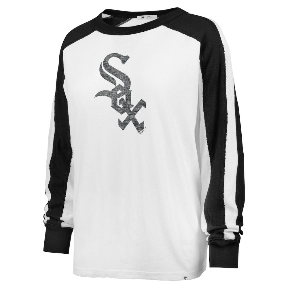 Chicago White Sox '47 Women's Premier Caribou Long Sleeve T-Shirt - White T-shirts