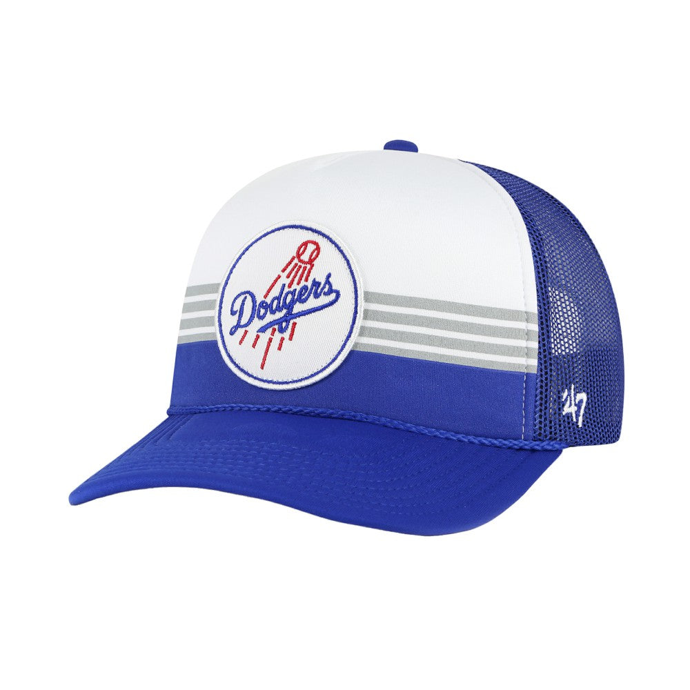 Los Angeles Dodgers '47 Lift Off Foam Front Mesh Trucker Adjustable Hat - Royal Hats