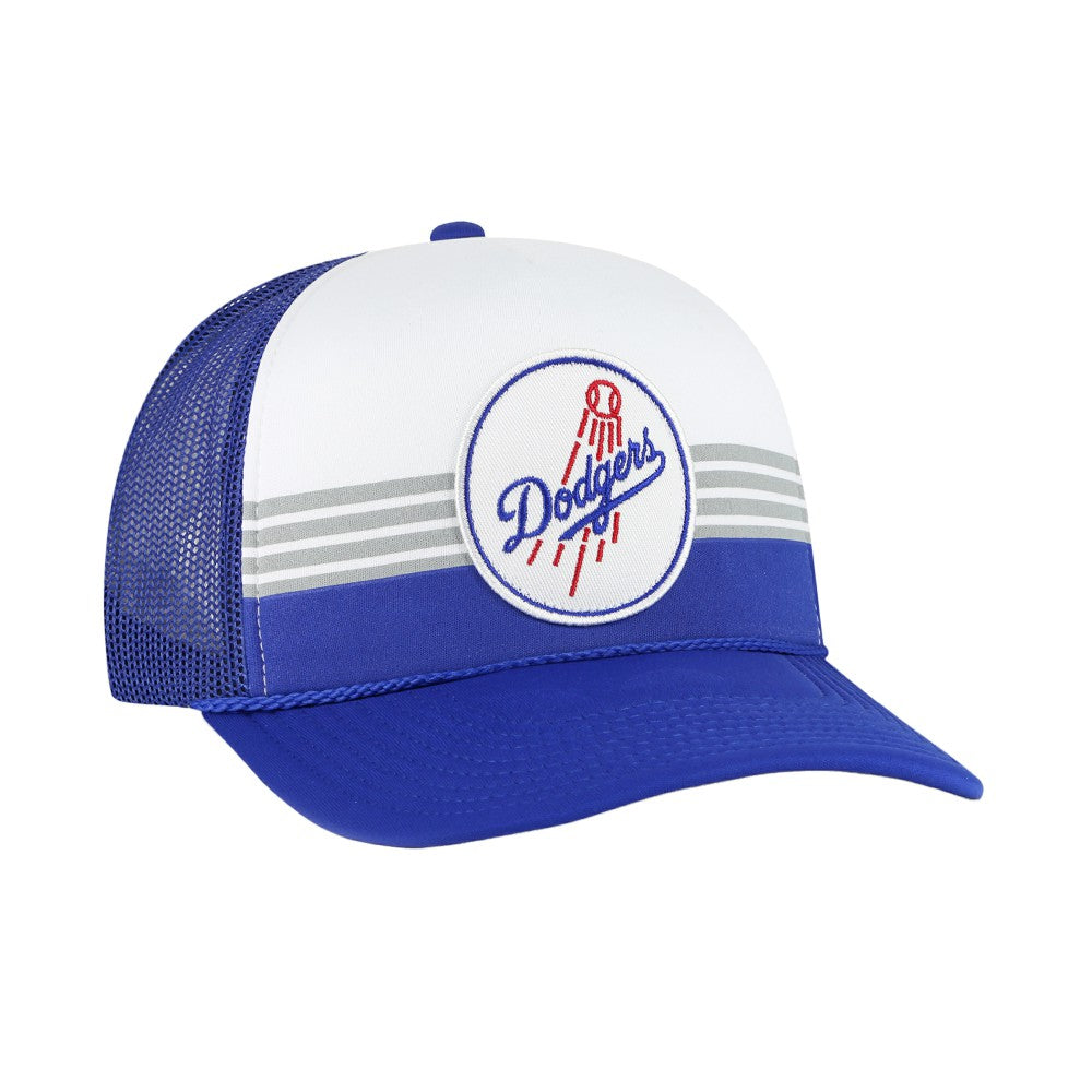 Los Angeles Dodgers '47 Lift Off Foam Front Mesh Trucker Adjustable Hat - Royal Hats