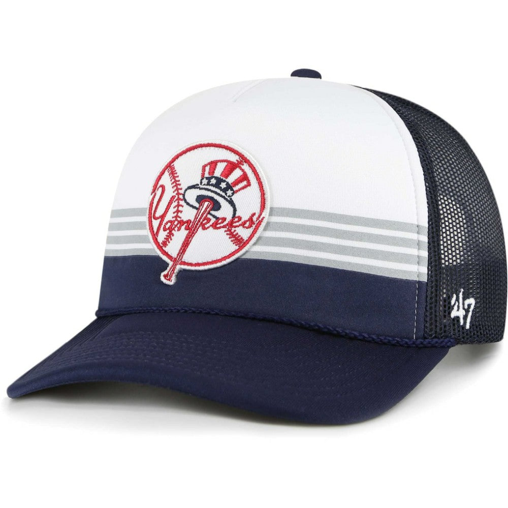 New York Yankees '47 Lift Off Foam Front Mesh Trucker Adjustable Hat - Navy Hats