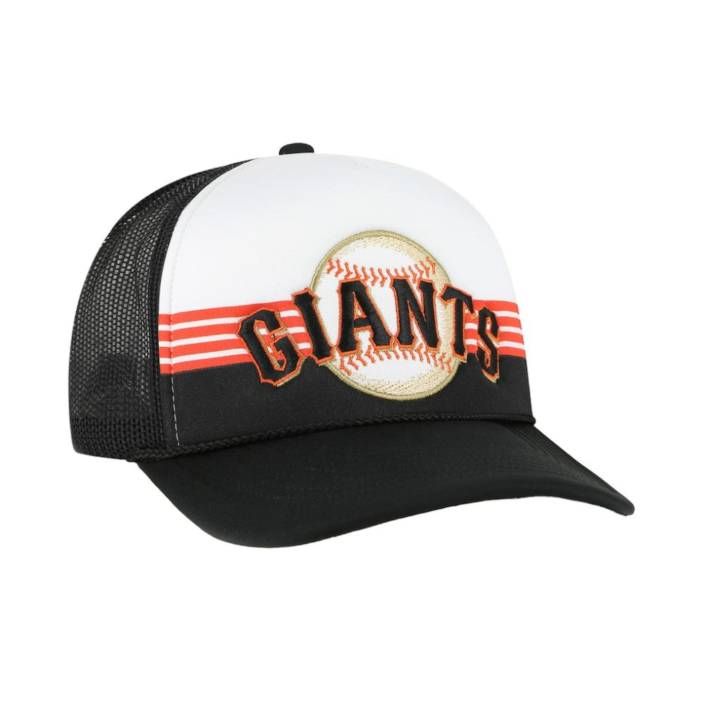 San Francisco Giants '47 Lift Off Foam Front Mesh Trucker Adjustable Hat - Black Hats