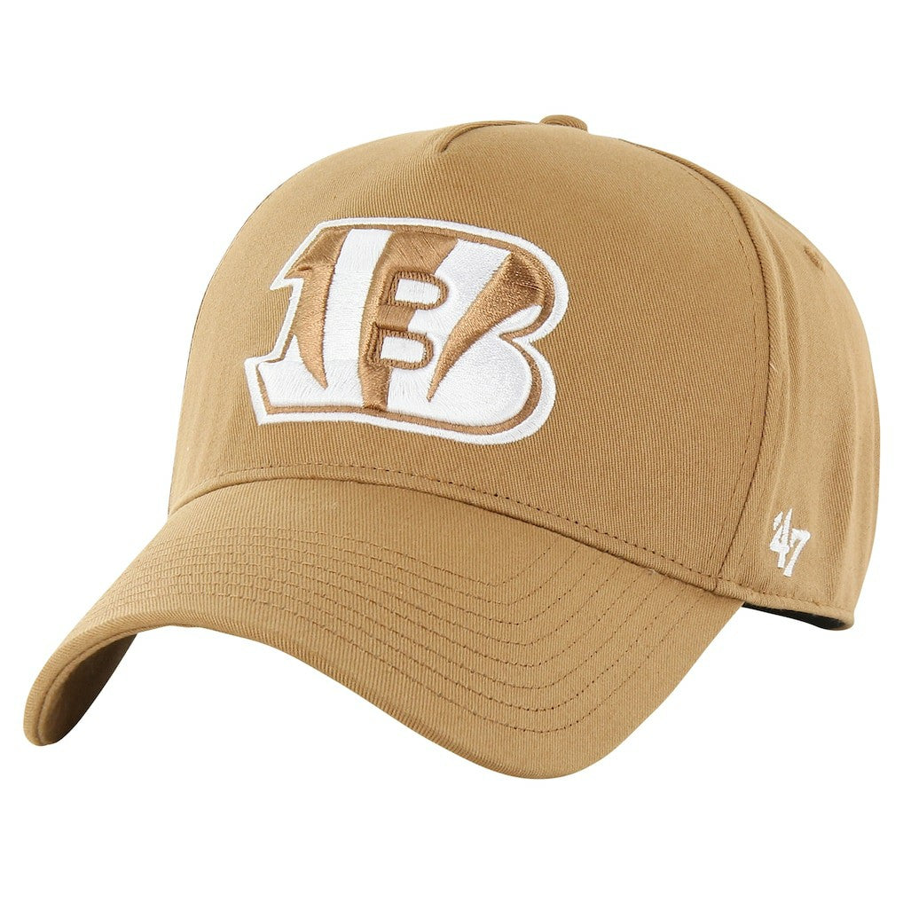 Cincinnati Bengals '47 Ballpark MVP Adjustable Hat - Tan Hats