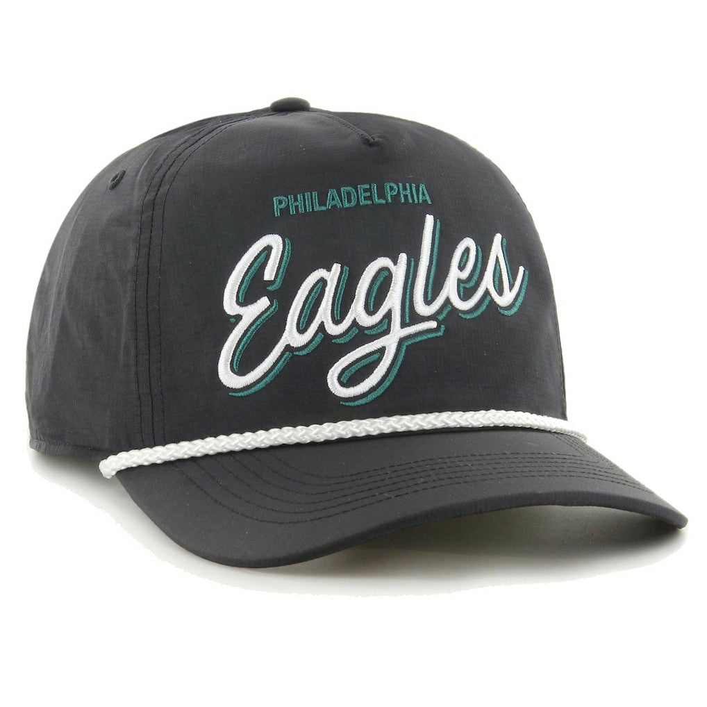 Philadelphia Eagles '47 Fairway Hitch brrr Adjustable Hat- Black - Black Hats