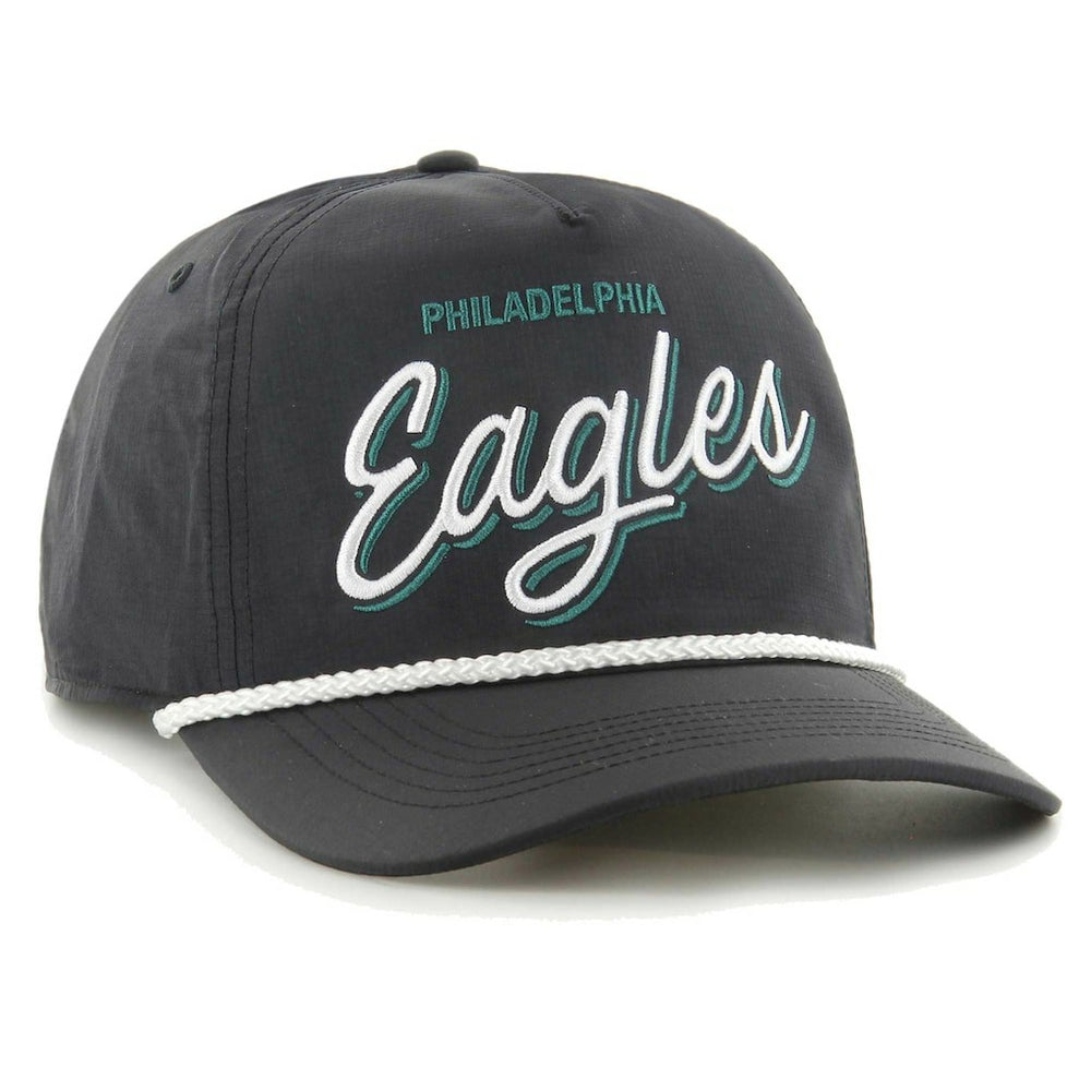 Philadelphia Eagles '47 Fairway Hitch brrr Adjustable Hat- Black - Black Hats