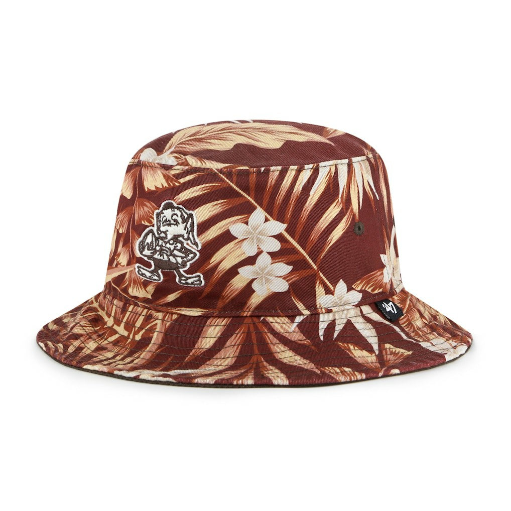 Cleveland Browns '47 Tropicalia Bucket Hat - Brown Hats
