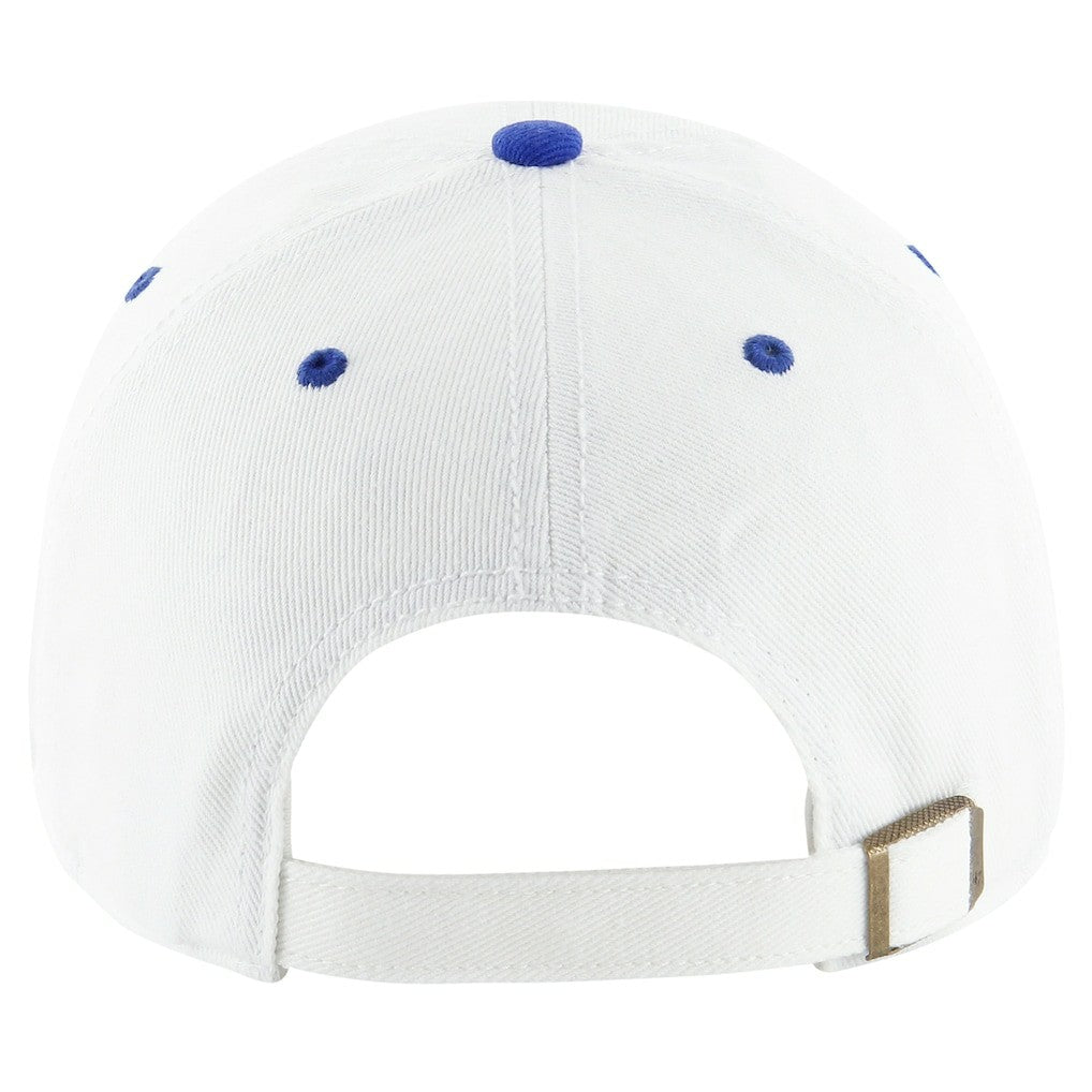 New York Giants '47 Double Header Diamond Clean Up Adjustable Hat - White/Royal Hats