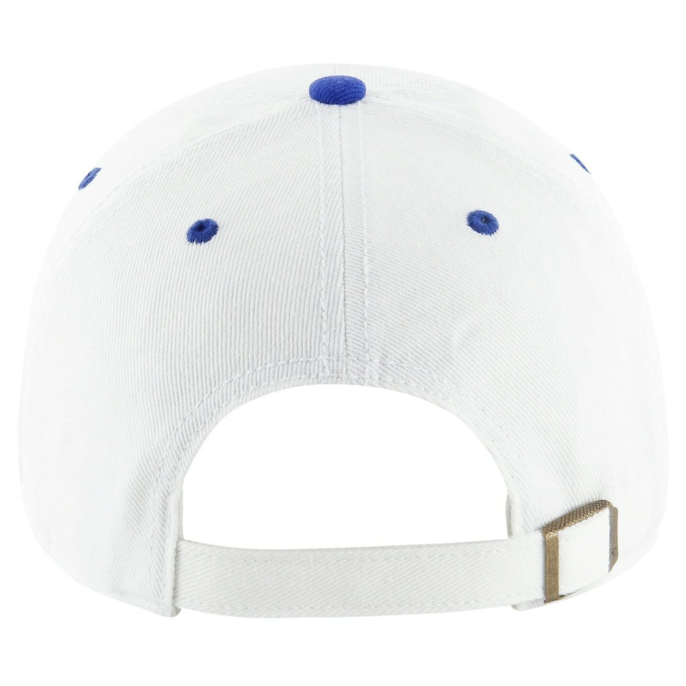 New York Giants '47 Double Header Diamond Clean Up Adjustable Hat - White/Royal Hats