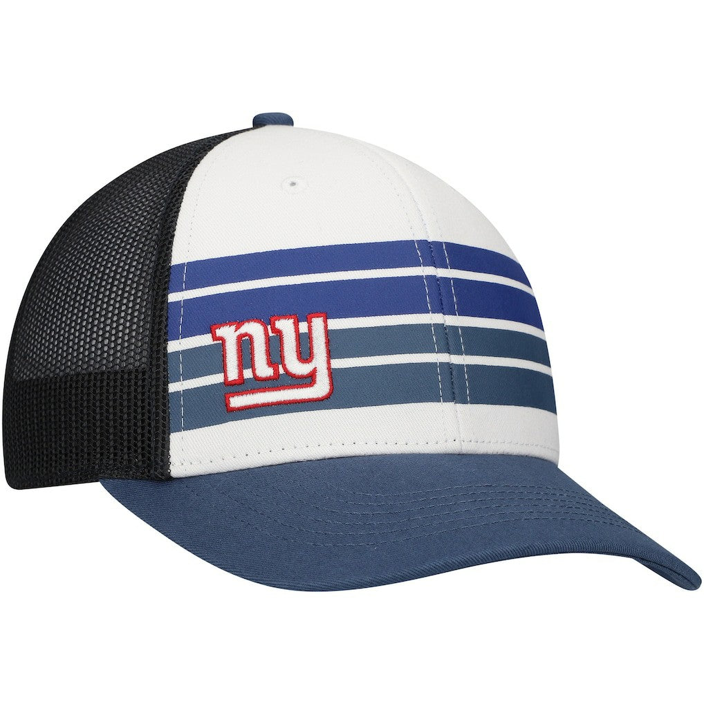 New York Giants '47 Youth Cove Trucker Adjustable Hat - White/Blue Hats