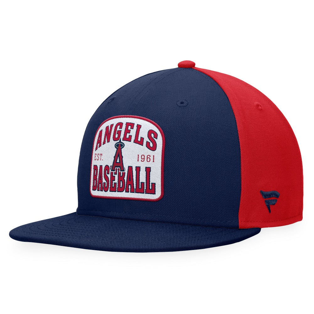 Los Angeles Angels Fanatics Cycle Snapback Hat - Navy/Red Hats