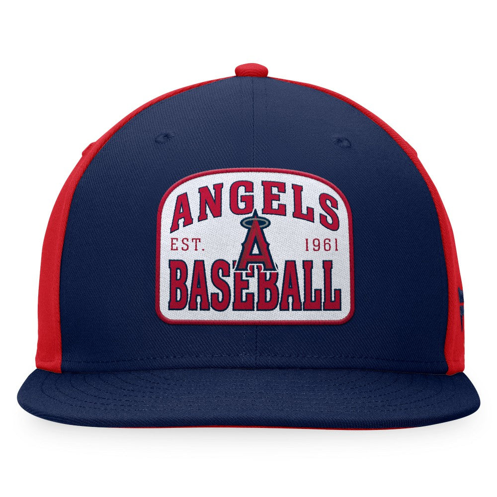 Los Angeles Angels Fanatics Cycle Snapback Hat - Navy/Red Hats
