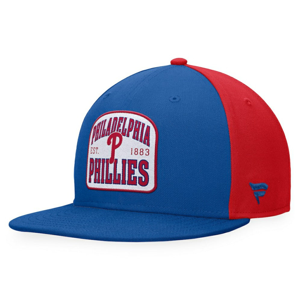 Philadelphia Phillies Fanatics Cycle Snapback Hat - Royal/Red Hats