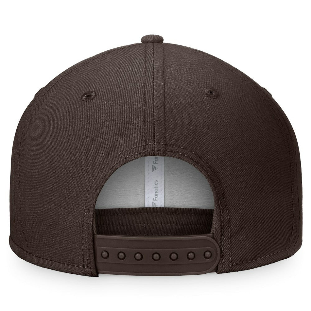 San Diego Padres Fanatics Cycle Snapback Hat - Gold/Brown Hats