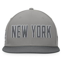 New York Yankees Fanatics Dugout Fitted Hat - Gray Hats