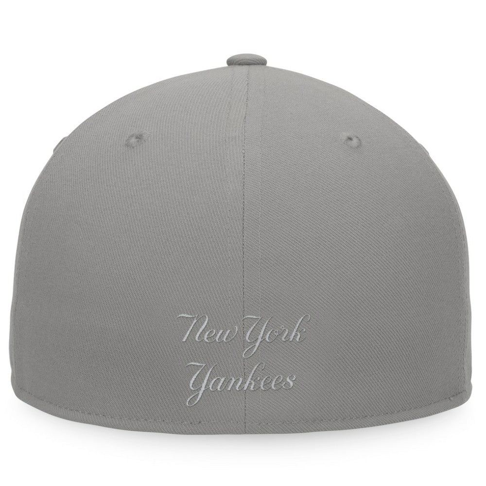 New York Yankees Fanatics Dugout Fitted Hat - Gray Hats