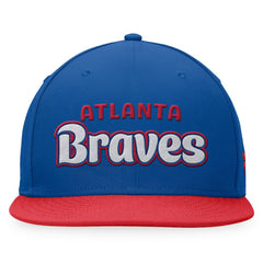Atlanta Braves Fanatics Cooperstown Collection Hurler Fitted Hat - Royal Hats