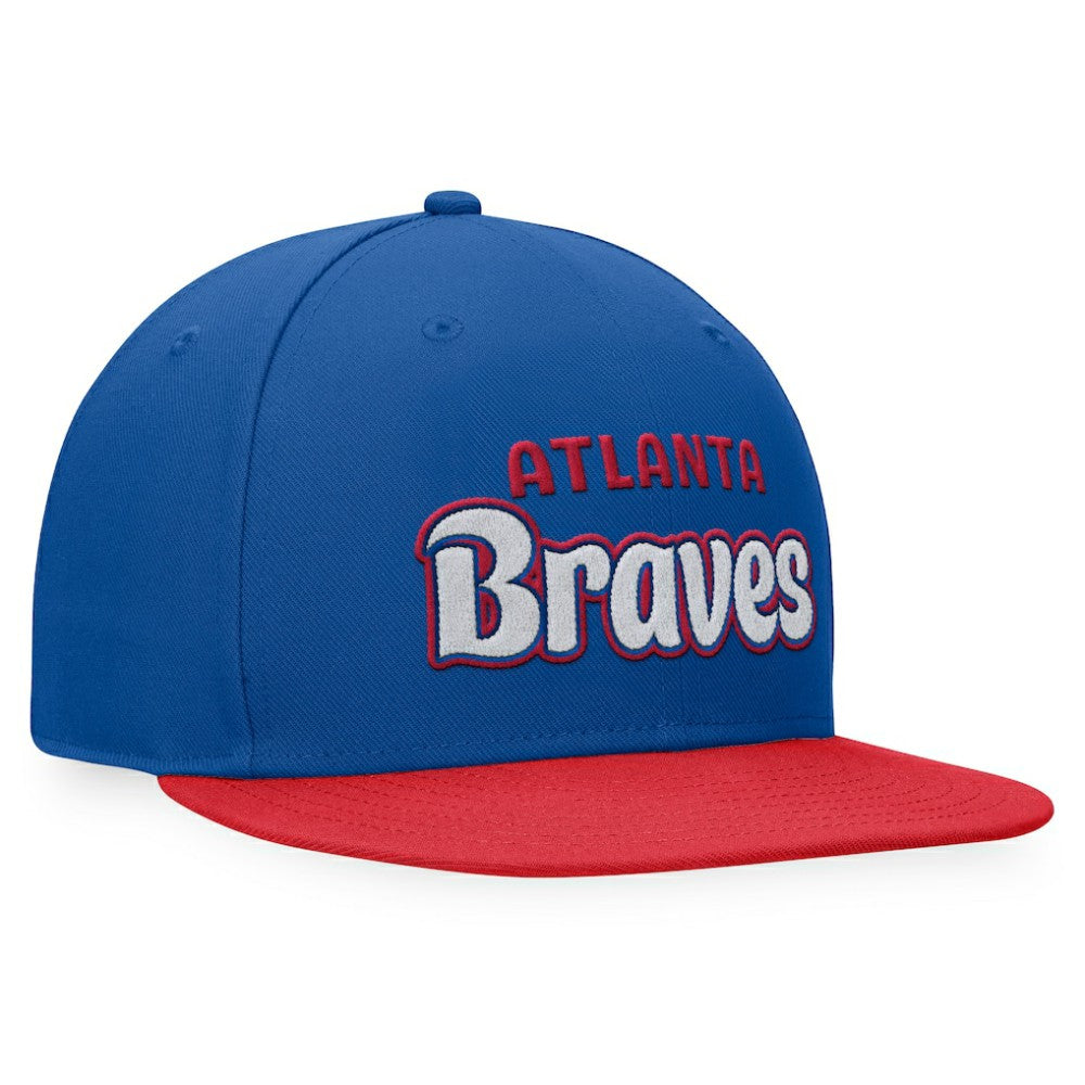Atlanta Braves Fanatics Cooperstown Collection Hurler Fitted Hat - Royal Hats