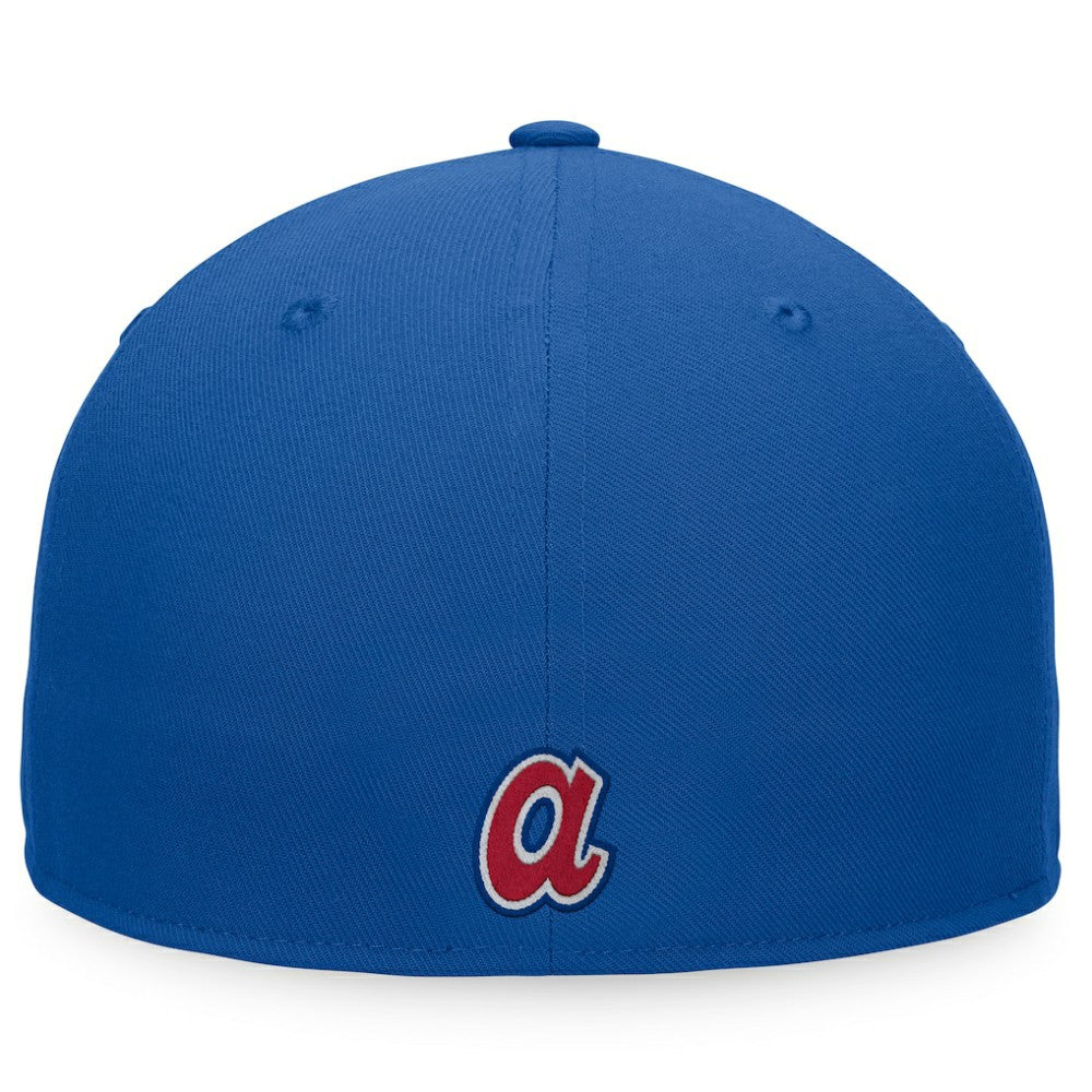 Atlanta Braves Fanatics Cooperstown Collection Hurler Fitted Hat - Royal Hats