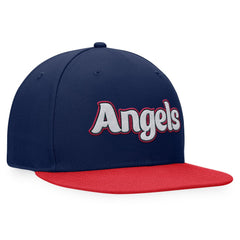 Los Angeles Angels Fanatics Cooperstown Collection Hurler Fitted Hat - Navy Hats