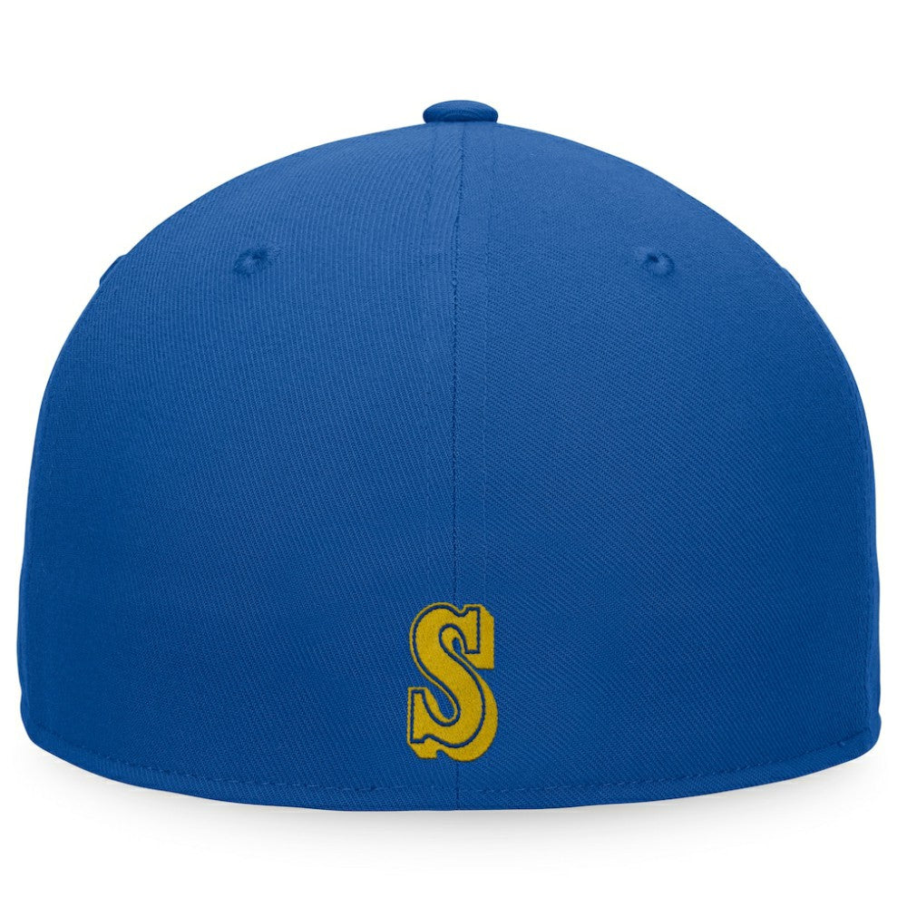 Seattle Mariners Fanatics Cooperstown Collection Hurler Fitted Hat - Royal Hats