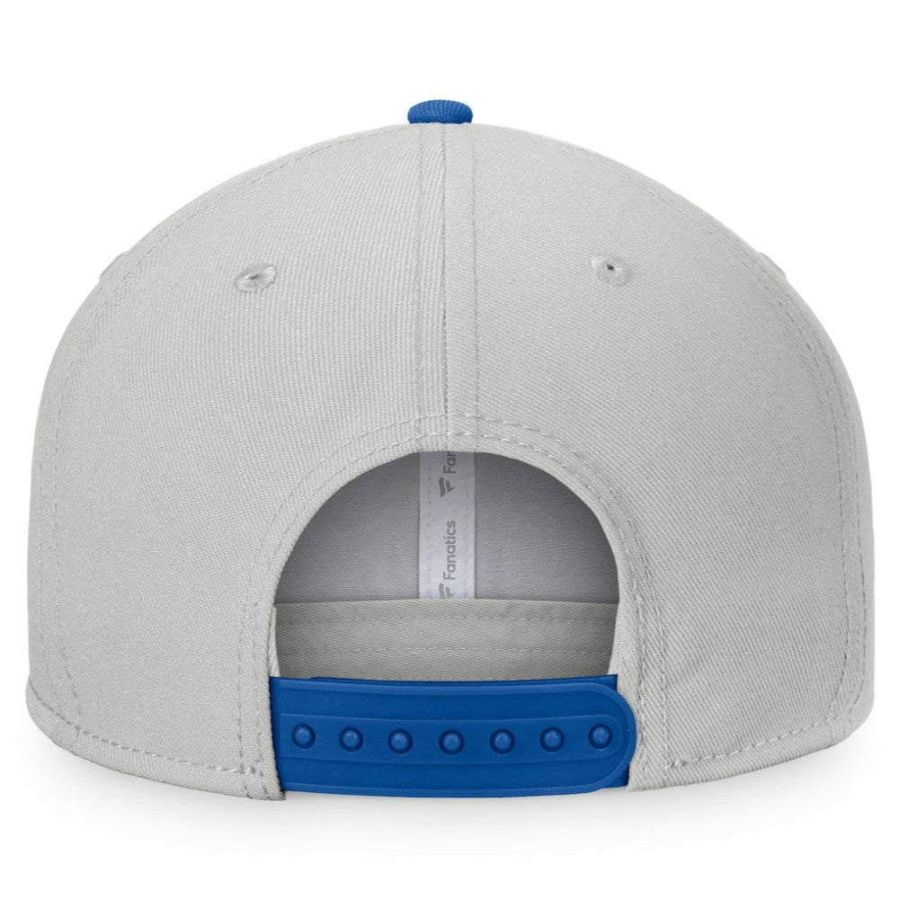 Chicago Cubs Fanatics Glory Days Two-Tone Snapback Hat - Gray/Royal Hats