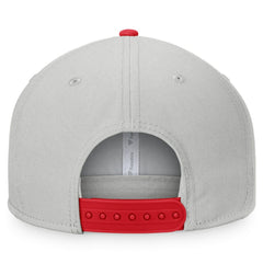 St. Louis Cardinals Fanatics Glory Days Two-Tone Snapback Hat - Gray/Red Hats