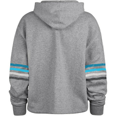 Carolina Panthers '47 Women's Upland Bennett Pullover Hoodie - Heather Gray Hoodies