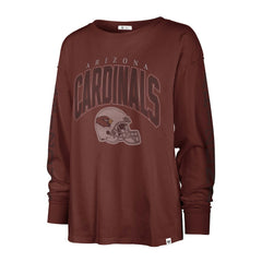 Arizona Cardinals '47 Women's Tom Cat Lightweight Long Sleeve T-Shirt - Cardinal T-shirts