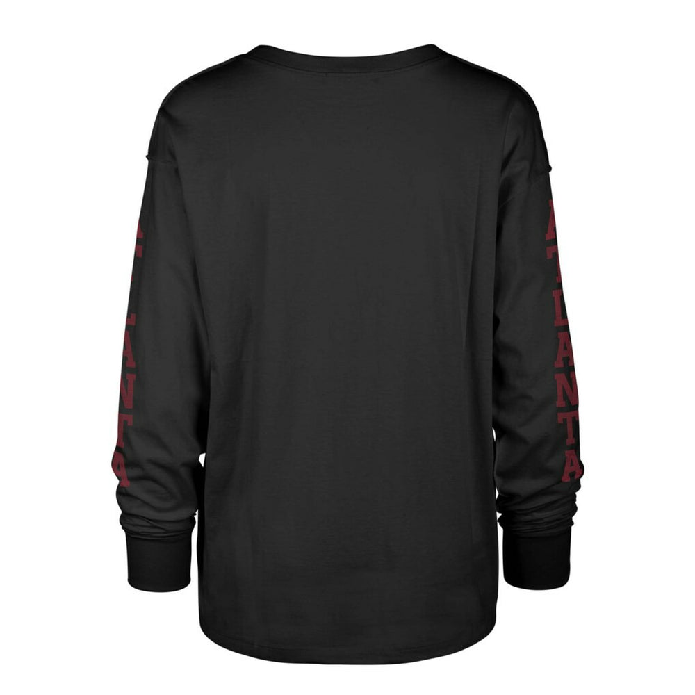Atlanta Falcons '47 Women's Tom Cat Lightweight Long Sleeve T-Shirt - Black T-shirts