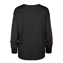 Atlanta Falcons '47 Women's Tom Cat Lightweight Long Sleeve T-Shirt - Black T-shirts